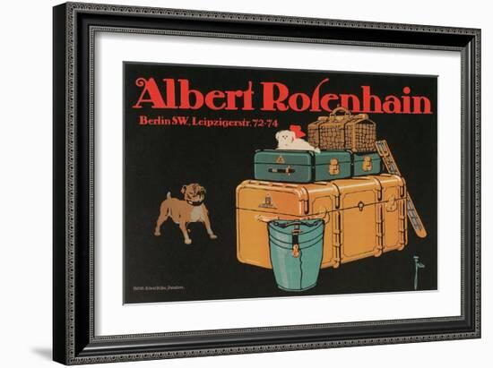 Poster for Albert Rosenhain Trunk-null-Framed Giclee Print