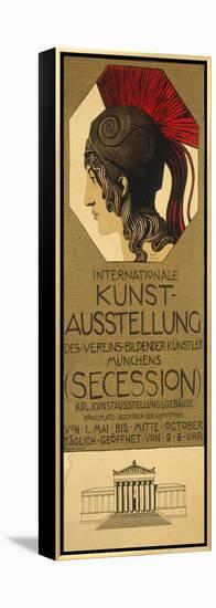 Poster for an Exhibition of Secessionist Art, Ca. 1898-Franz von Stuck-Framed Premier Image Canvas