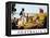 Poster for Australia Showing the Landing of Captain Cook at Botany Bay in 1770-null-Framed Premier Image Canvas