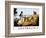 Poster for Australia Showing the Landing of Captain Cook at Botany Bay in 1770-null-Framed Photographic Print