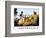 Poster for Australia Showing the Landing of Captain Cook at Botany Bay in 1770-null-Framed Photographic Print