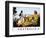 Poster for Australia Showing the Landing of Captain Cook at Botany Bay in 1770-null-Framed Photographic Print