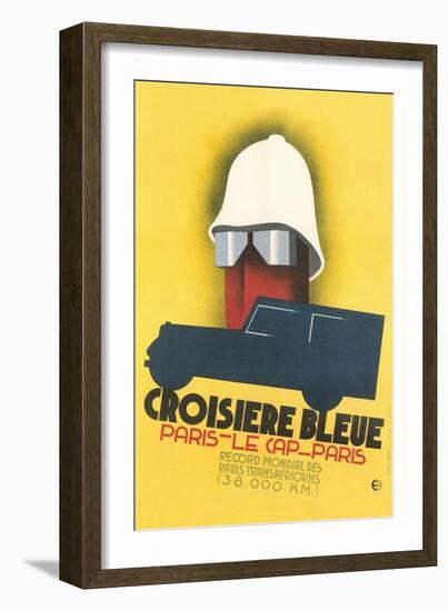 Poster for Blue Crossing-null-Framed Premium Giclee Print