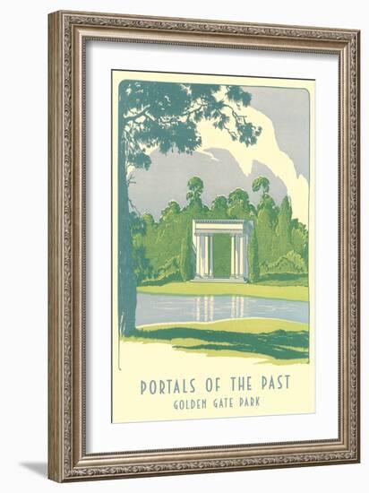 Poster for Cafe El Portal, San Francisco, California-null-Framed Art Print