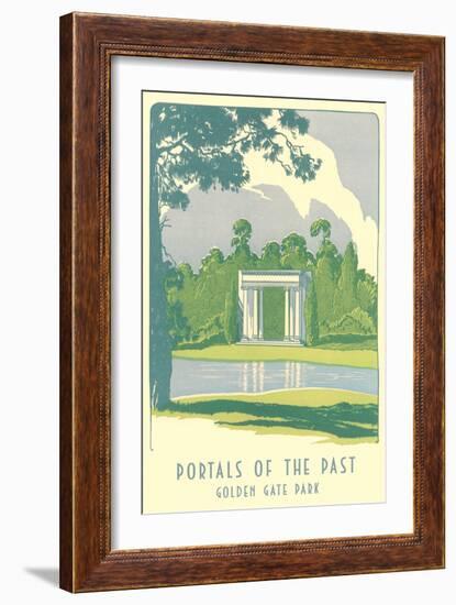 Poster for Cafe El Portal, San Francisco, California-null-Framed Art Print