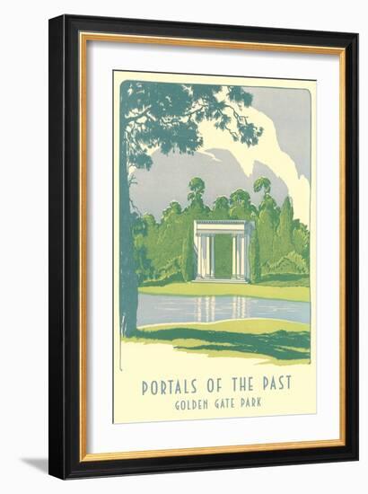 Poster for Cafe El Portal, San Francisco, California-null-Framed Art Print