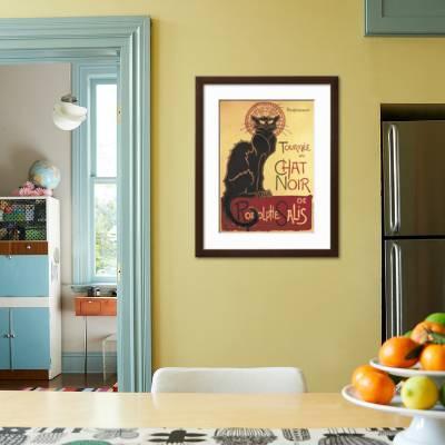 Poster For Chat Noir Cabaret Founded By Rodolphe Salis Art Print By Théophile Alexandre Steinlen Artcom
