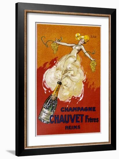 Poster for Chauvet Champagne-J. J. Stall-Framed Art Print