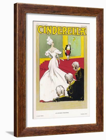 Poster for Cinderella-Dudley Hardy-Framed Art Print