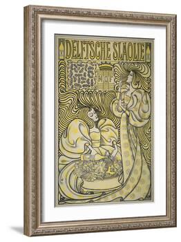 Poster for Delft Salad Oil, 1894-Jan Theodore Toorop-Framed Giclee Print