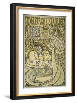 Poster for Delft Salad Oil, 1894-Jan Theodore Toorop-Framed Giclee Print