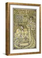 Poster for Delft Salad Oil, 1894-Jan Theodore Toorop-Framed Giclee Print
