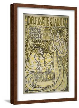 Poster for Delft Salad Oil, 1894-Jan Theodore Toorop-Framed Giclee Print