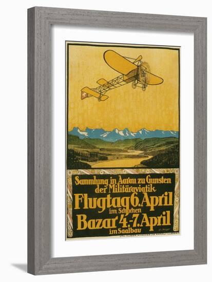 Poster for Early Bavarian Air Shjow-null-Framed Art Print