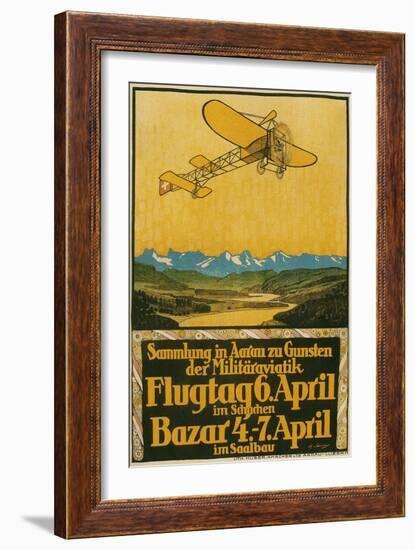 Poster for Early Bavarian Air Shjow-null-Framed Art Print
