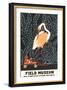 Poster for Field Museum with Giant Heron-null-Framed Giclee Print