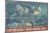 Poster for Field Museum with Horned Antelope-null-Mounted Giclee Print