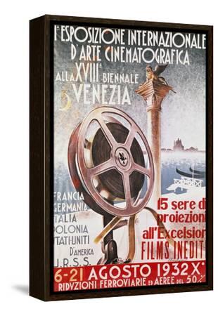 XVIII Display International Art Venice 1932 Biennale Poster