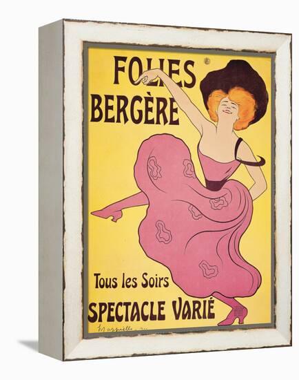 Poster for "Folies Berger"-null-Framed Premier Image Canvas