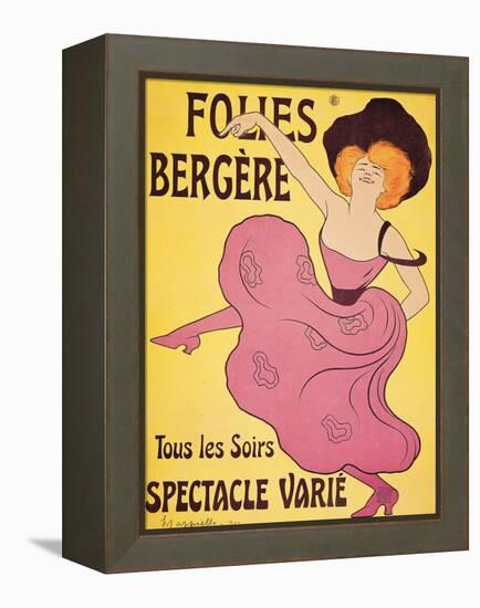 Poster for "Folies Berger"-null-Framed Premier Image Canvas