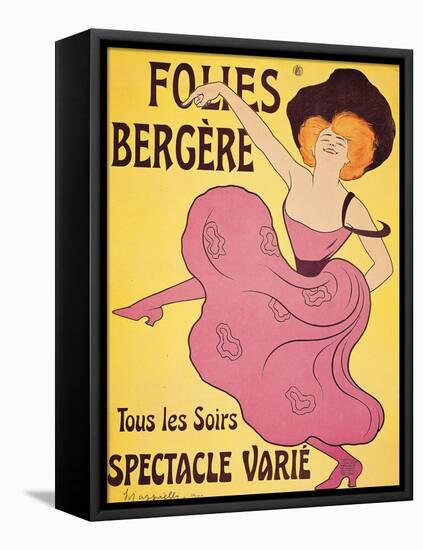 Poster for "Folies Berger"-null-Framed Premier Image Canvas