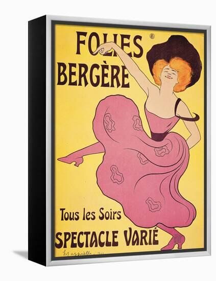 Poster for "Folies Berger"-null-Framed Premier Image Canvas