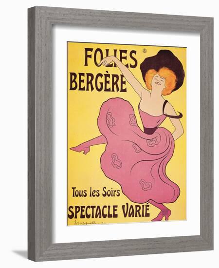 Poster for "Folies Berger"-null-Framed Giclee Print