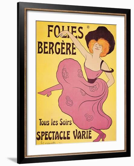 Poster for "Folies Berger"-null-Framed Giclee Print