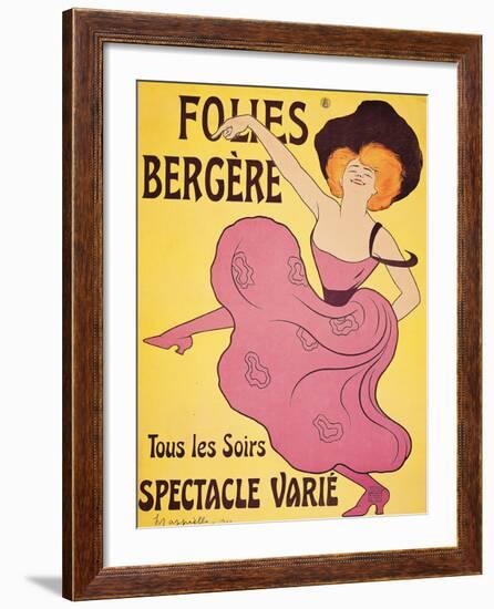 Poster for "Folies Berger"-null-Framed Giclee Print