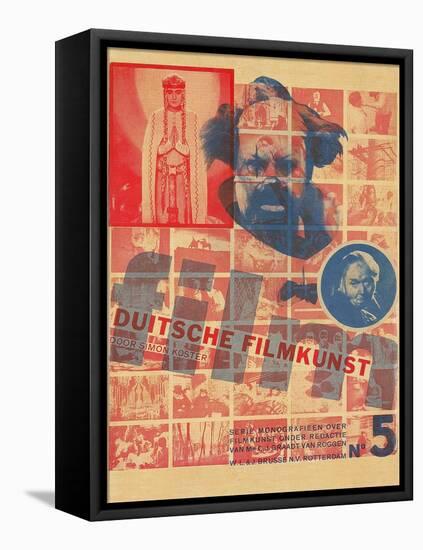 Poster for German Film Festival-null-Framed Stretched Canvas