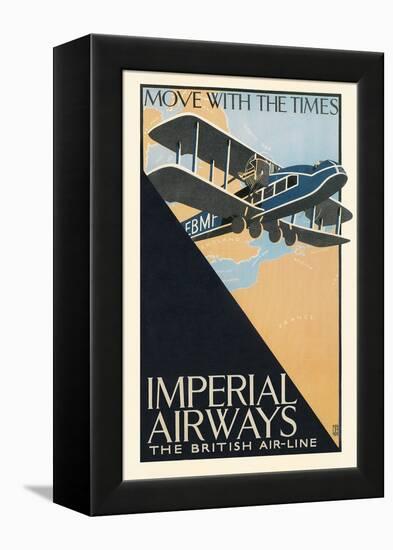 Poster for Imperial Airways-null-Framed Stretched Canvas