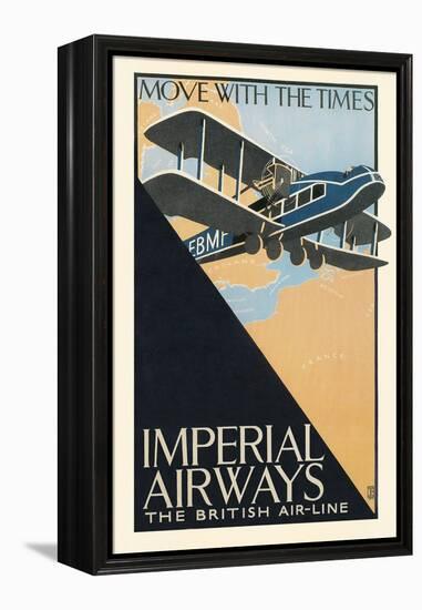 Poster for Imperial Airways-null-Framed Stretched Canvas