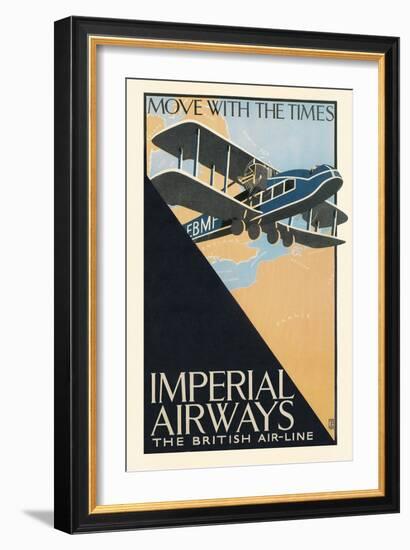 Poster for Imperial Airways-null-Framed Art Print