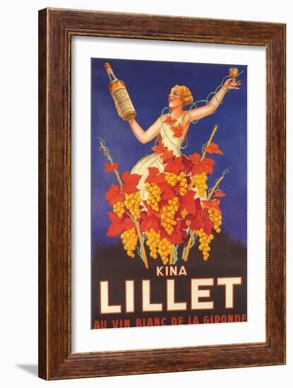 Poster for Kina Lillet-null-Framed Art Print