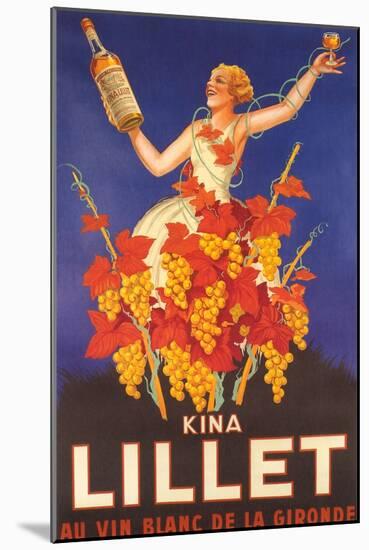 Poster for Kina Lillet-null-Mounted Art Print