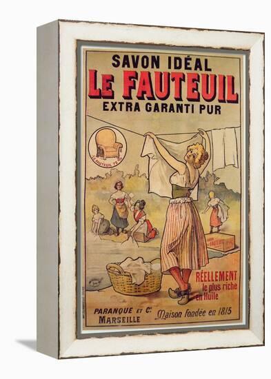 Poster for Le Fauteuil Soap-French School-Framed Premier Image Canvas