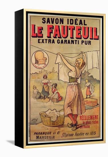 Poster for Le Fauteuil Soap-French School-Framed Premier Image Canvas