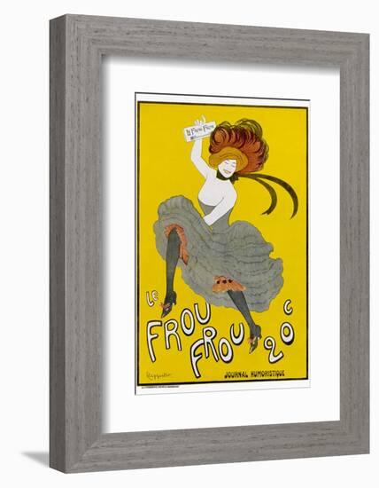 Poster for Le Frou-Frou Humorous Magazine-Leonetto Cappiello-Framed Photographic Print