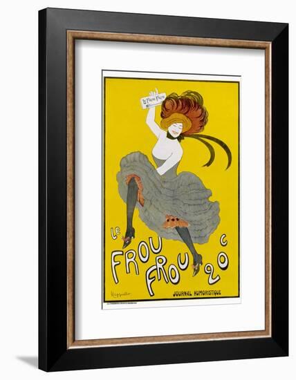 Poster for Le Frou-Frou Humorous Magazine-Leonetto Cappiello-Framed Photographic Print