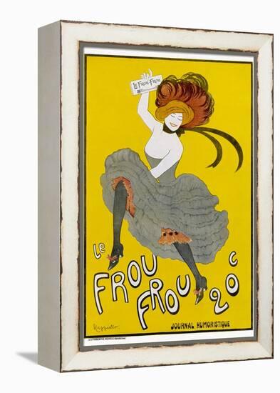 Poster for Le Frou-Frou Humorous Magazine-Leonetto Cappiello-Framed Premier Image Canvas