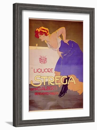 Poster for "Liquore Strega"-null-Framed Giclee Print