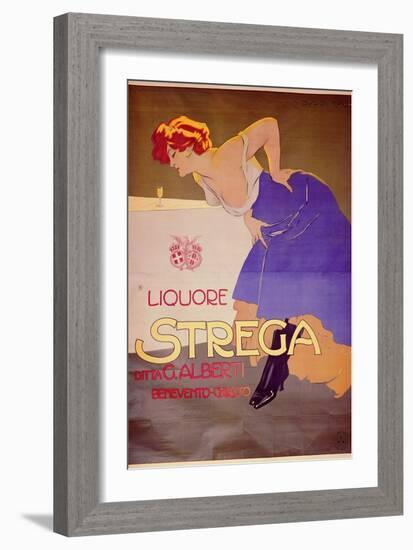 Poster for "Liquore Strega"-null-Framed Giclee Print