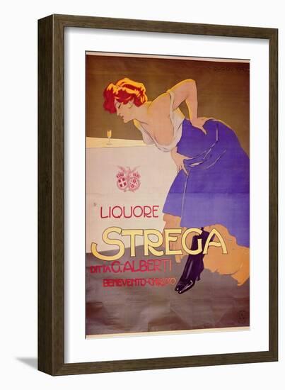 Poster for "Liquore Strega"-null-Framed Giclee Print