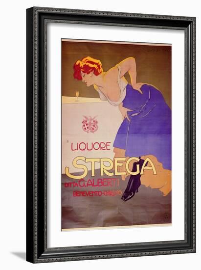 Poster for "Liquore Strega"-null-Framed Giclee Print