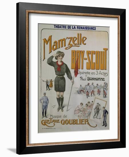 Poster for Mamzelle Boy Scout-null-Framed Giclee Print