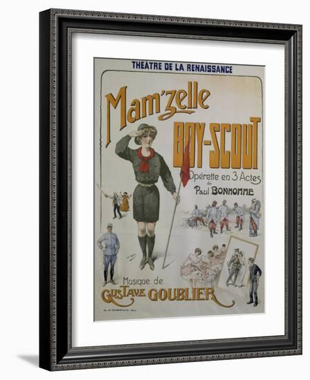 Poster for Mamzelle Boy Scout-null-Framed Giclee Print