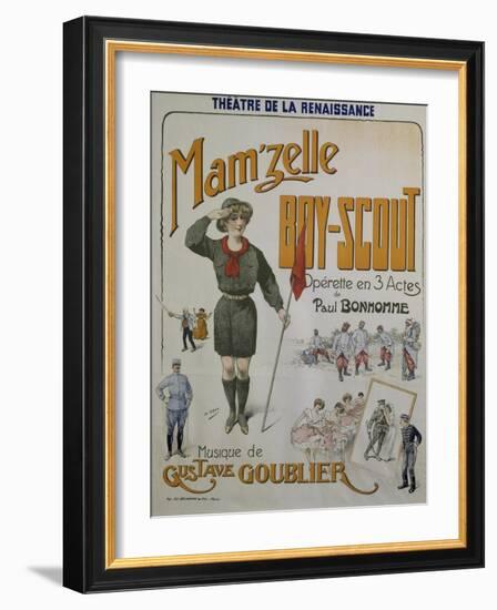 Poster for Mamzelle Boy Scout-null-Framed Giclee Print