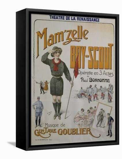 Poster for Mamzelle Boy Scout-null-Framed Premier Image Canvas