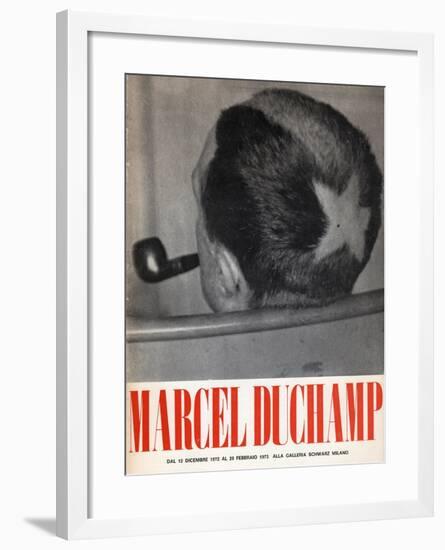Poster for 'Marcel Duchamp: 66 Creative Years from the First Painting to the Last Drawing'-null-Framed Giclee Print