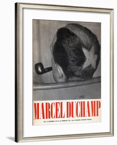 Poster for 'Marcel Duchamp: 66 Creative Years from the First Painting to the Last Drawing'-null-Framed Giclee Print